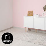 Tischuhr Knick Zifferblatt massiv Buche Holz - www.wanduhr.de