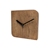 Natuhr Wanduhr Tischuhr - Ührle - Kleine Holzuhr aus massivem Eichenholz im modernen skandinavischen Stil - Eiche geölt - www.wanduhr.de