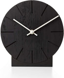 Minimalistische Tisch- und Wanduhr aus massivem Holz - Boom - Natuhr® - www.wanduhr.de