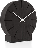 Minimalistische Tisch- und Wanduhr aus massivem Holz - Boom - Natuhr® - www.wanduhr.de