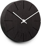 Minimalistische Tisch- und Wanduhr aus massivem Holz - Boom - Natuhr® - www.wanduhr.de