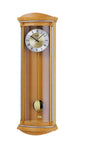 AMS Elegante Funkpendeluhr Holz - www.wanduhr.de