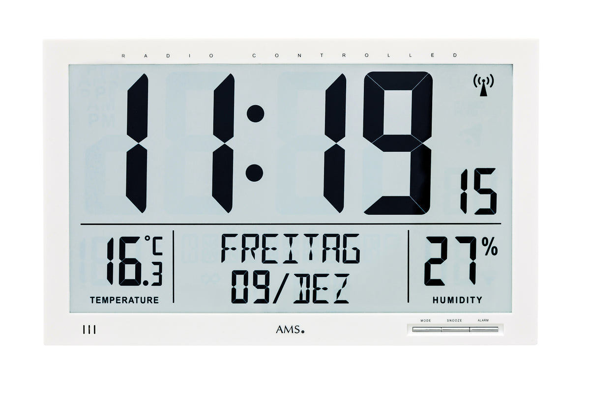 Wetterstation, Uhr, Wanduhr oder Tisch Uhr Digital in Nordrhein