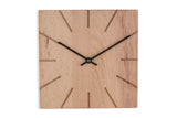 Minimalistische Tisch- und Wanduhr aus massivem Holz - Beam - Natuhr® - www.wanduhr.de