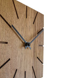 Minimalistische Tisch- und Wanduhr aus massivem Holz - Beam - Natuhr® - www.wanduhr.de