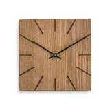 Minimalistische Tisch- und Wanduhr aus massivem Holz - Beam - Natuhr® - www.wanduhr.de