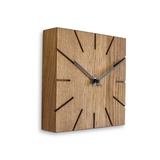 Minimalistische Tisch- und Wanduhr aus massivem Holz - Beam - Natuhr® - www.wanduhr.de