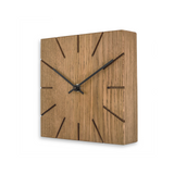 Minimalistische Tisch- und Wanduhr aus massivem Holz - Beam - Natuhr® - www.wanduhr.de