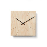 Minimalistische Tisch- und Wanduhr aus massivem Holz - Beam - Natuhr® - www.wanduhr.de