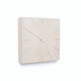 Minimalistische Tisch- und Wanduhr aus massivem Holz - Beam - Natuhr® - www.wanduhr.de