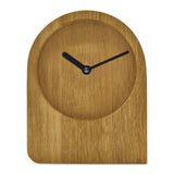 Dom - Tischuhr Eiche mit Funk-Uhrwerk - www.wanduhr.de
