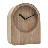 Dom - Tischuhr Eiche mit Funk-Uhrwerk - www.wanduhr.de