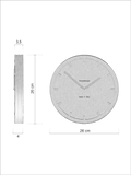 Wanduhr Miny Callea Design Italy - www.wanduhr.de