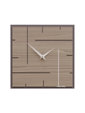 Wanduhr Grid
