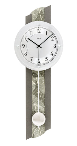 AMS Moderne Funkpendeluhr 5324 5325 5326 - www.wanduhr.de