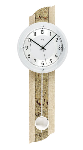 AMS Moderne Funkpendeluhr 5324 5325 5326 - www.wanduhr.de