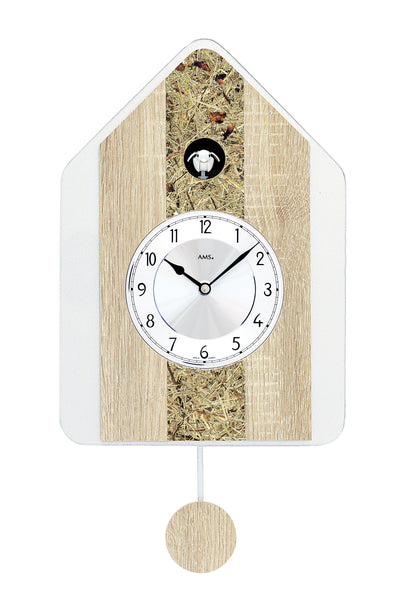 moderne Pendeluhr AMS 7495 7496 7497 7498 7499 Quarz - www.wanduhr.de