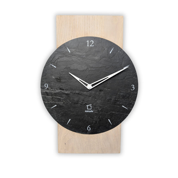 Unikat Natuhr Wanduhr Schesaplana 028 Quarz- oder Funkuhwerk - www.wanduhr.de