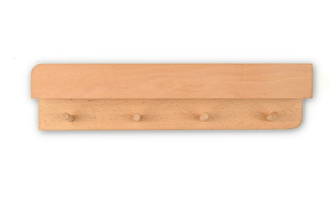 Garderobe & Ablage aus massiver Eiche – Porter - Natuhr® - www.wanduhr.de