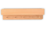 Garderobe & Ablage aus massiver Eiche – Porter - Natuhr® - www.wanduhr.de