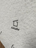 Wanduhr Großglockner Räuchereiche Massivholz mit Sandstein - NatuhrⓇ - www.wanduhr.de