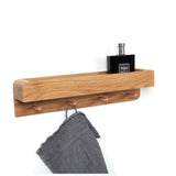 Garderobe & Ablage aus massiver Eiche – Porter - Natuhr®