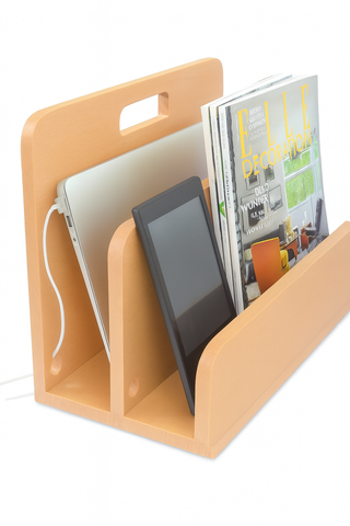 Zeitungsständer & Organizer aus massivem Buchenholz - Tidy - Natuhr®