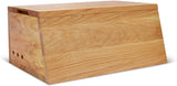 Brotkasten Brotbox - Brex - aus massivem Holz mit integriertem Schneidebrett - www.wanduhr.de