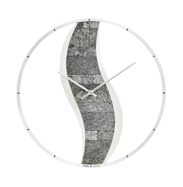 AMS Wanduhr 9645 9646 - www.wanduhr.de