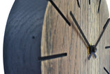 Minimalistische Tisch- und Wanduhr aus massivem Holz - Boom - Natuhr® - www.wanduhr.de