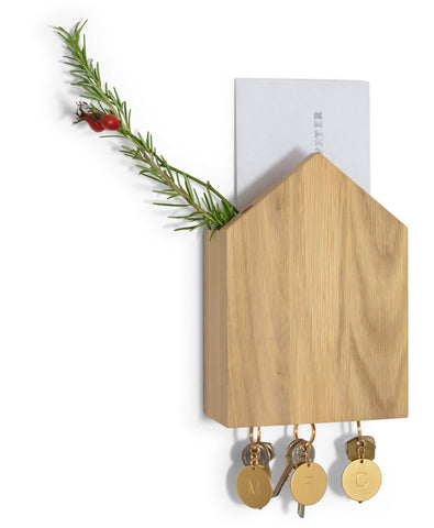 Magnetischer Schlüsselhalter & Organizer - Lodge - Natuhr® - www.wanduhr.de