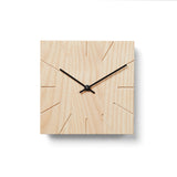Minimalistische Tisch- und Wanduhr aus massivem Holz - Beam - Natuhr® - www.wanduhr.de