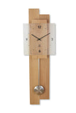 Pendeluhr natuhr massives Holz - www.wanduhr.de