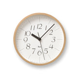 Lemnos RIKI CLOCK Optima - www.wanduhr.de