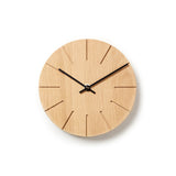 Minimalistische Tisch- und Wanduhr aus massivem Holz - Boom - Natuhr® - www.wanduhr.de