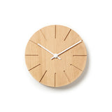 Minimalistische Tisch- und Wanduhr aus massivem Holz - Boom - Natuhr® - www.wanduhr.de