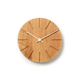 Minimalistische Tisch- und Wanduhr aus massivem Holz - Boom - Natuhr® - www.wanduhr.de