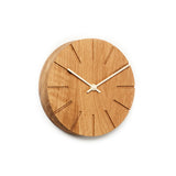 Minimalistische Tisch- und Wanduhr aus massivem Holz - Boom - Natuhr® - www.wanduhr.de