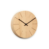 Minimalistische Tisch- und Wanduhr aus massivem Holz - Boom - Natuhr® - www.wanduhr.de