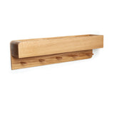 Garderobe & Ablage aus massiver Eiche – Porter - Natuhr® - www.wanduhr.de