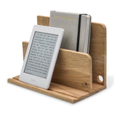 Maestro - Organizer + Ladestation aus Eichenholz für Tablets, Smartphones, Bücher, Briefe uvm. - www.wanduhr.de
