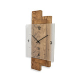 Wanduhr aus Eiche massiv & Mineralglas geräuscharm - Eichwald - Natuhr® - www.wanduhr.de