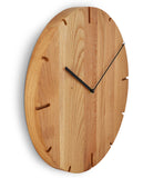 Große Holzwanduhr aus massivem Holz - Loft - Natuhr® - www.wanduhr.de