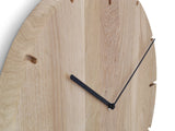 Große Holzwanduhr aus massivem Holz - Loft - Natuhr® - www.wanduhr.de