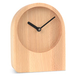 Dom - Tischuhr aus Holz Eiche oder Buche mit Quarz-Uhrwerk - www.wanduhr.de