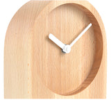 Dom - Tischuhr aus Holz Eiche oder Buche mit Quarz-Uhrwerk - www.wanduhr.de
