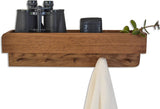 Garderobe & Ablage aus massiver Eiche – Porter - Natuhr® - www.wanduhr.de